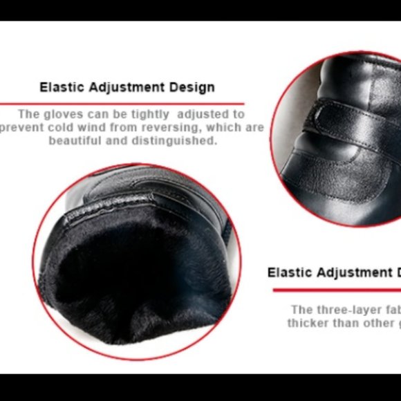 12V Motorcycle Riding Heated Waterproof Gloves With +/- Battery Clips - Picture 5 of 5